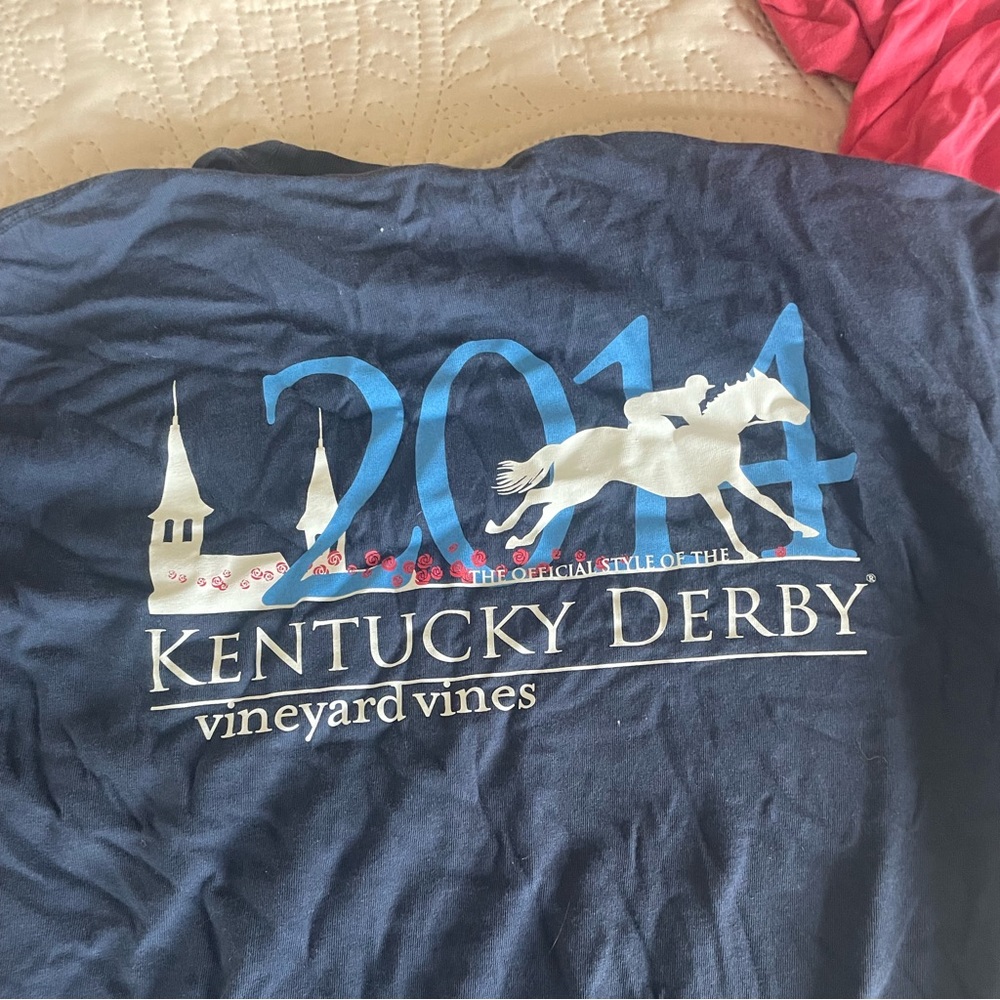 Vineyard Vines 2014 Kentucky Derby Tshirt-SZ M